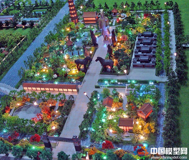 古建筑模型，古建沙盤模型