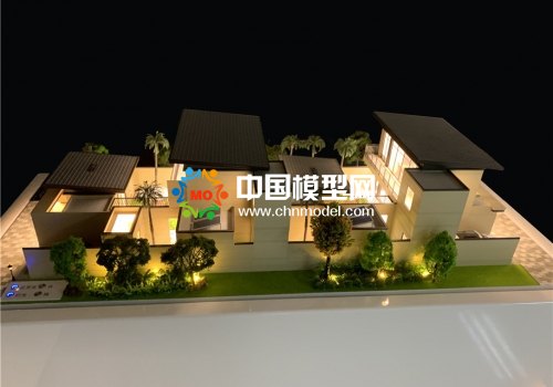 精工細制的別墅沙盤模型