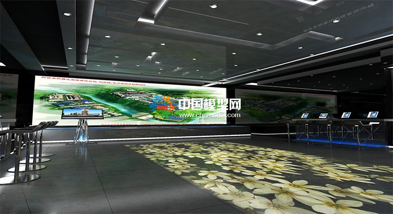 電子沙盤也是沙盤模型的一類，展示信息量更大