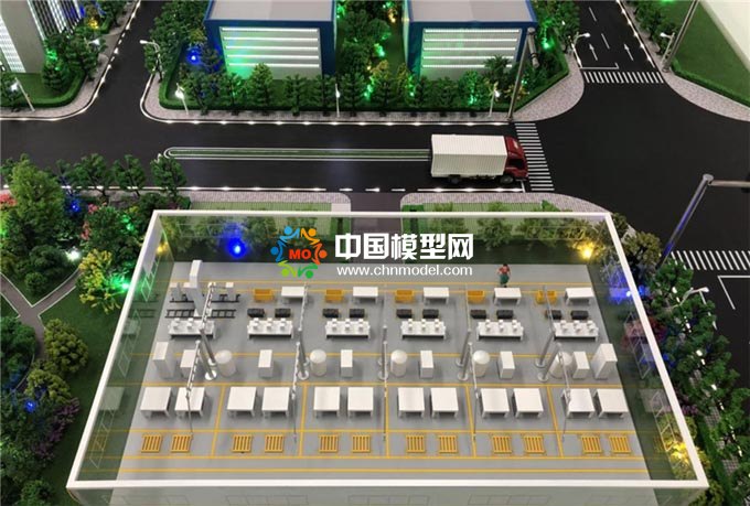 智能物流演示沙盤模型