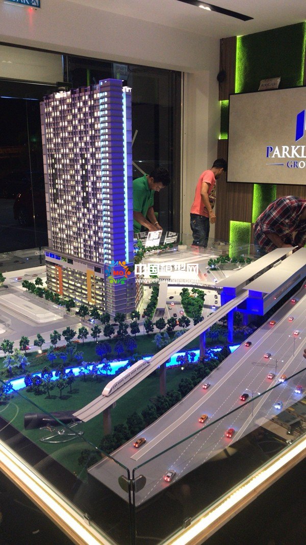 吉隆坡地產(chǎn)沙盤模型設(shè)計(jì)組裝工藝