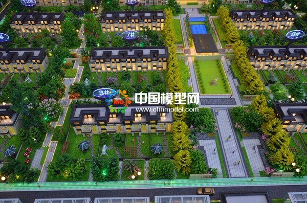 新都會(huì)項(xiàng)目建筑模型