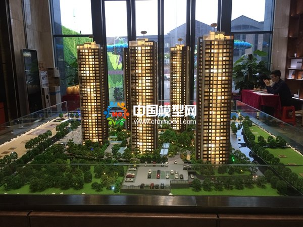 濱江時光園樓盤沙盤模型