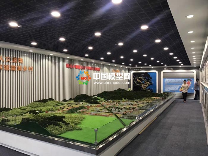 道場(chǎng)鄉(xiāng)美麗鄉(xiāng)村示范樣板區(qū)沙盤(pán)模型