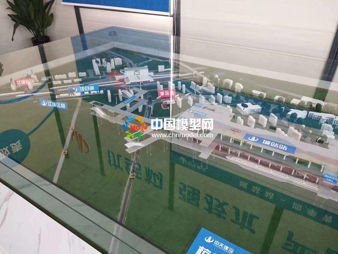 地鐵車站結(jié)構(gòu)沙盤模型