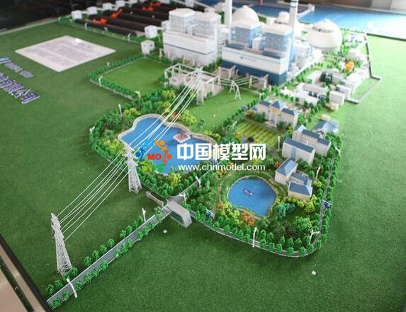 智能電廠沙盤模型完美展示輸變電智能化