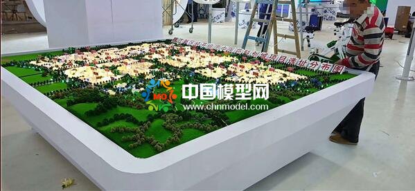 中醫(yī)藥科創(chuàng)城沙盤模型