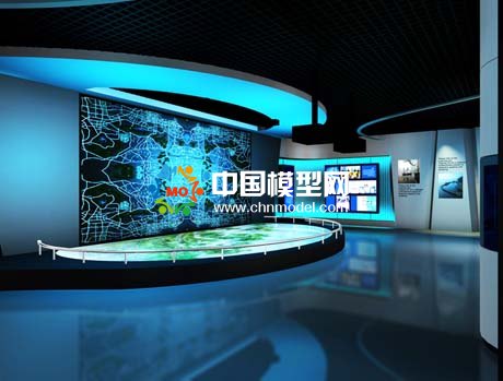 電子沙盤廣泛應(yīng)用與多類別的科技展示廳，效果突出