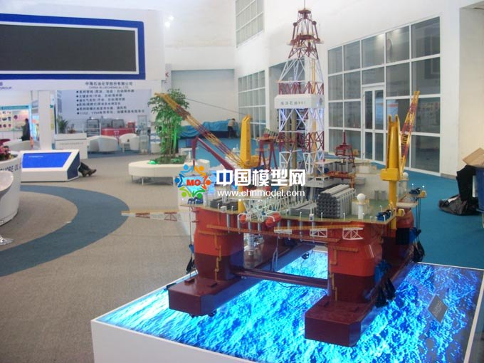 海上石油鉆井平臺模型