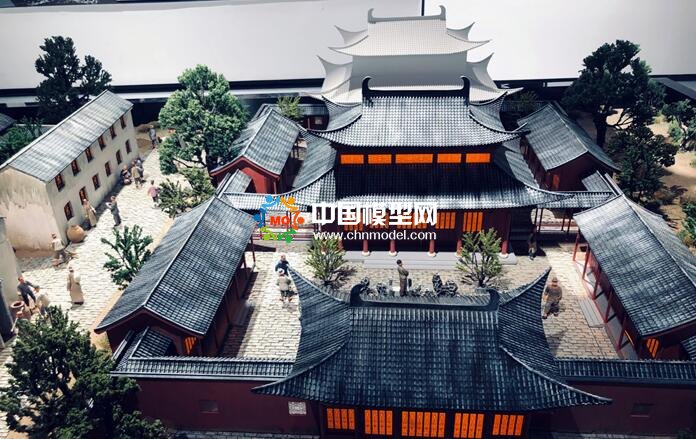 縣前街復(fù)原模型