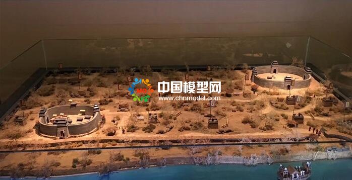 抗倭微縮場(chǎng)景沙盤(pán)模型