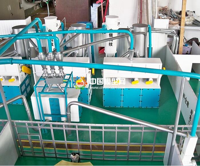 中科院：小麥糊粉層分離技術(shù)沙盤模型