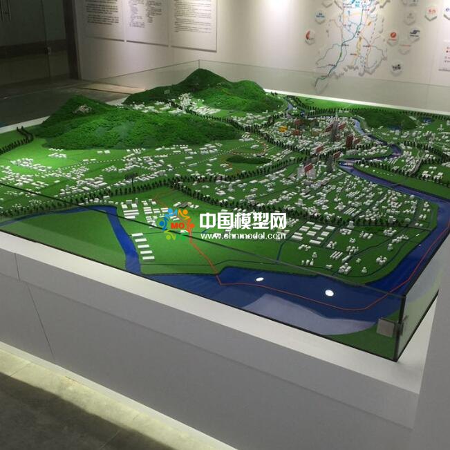 電子商務(wù)園區(qū)規(guī)劃沙盤模型
