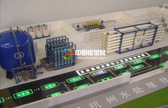 廢水零排放沙盤模型