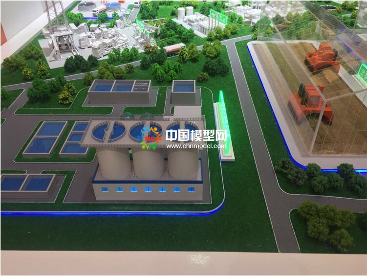 垃圾處理沙盤模型，廢固處理沙盤模型