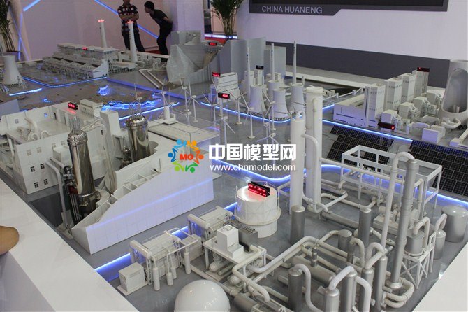 熱電站模型，核電站模型，火力發(fā)電站沙盤