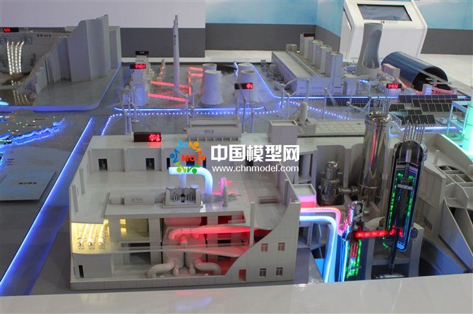 熱電站模型，核電站模型，火力發(fā)電站沙盤