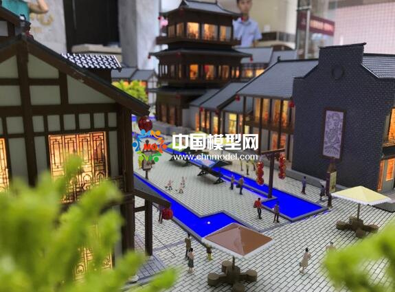 風(fēng)情古鎮(zhèn)沙盤(pán)模型