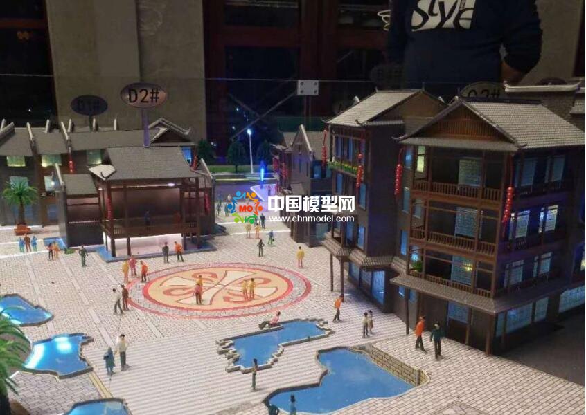 瑤族文化街沙盤模型
