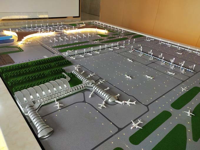 雙流國(guó)際機(jī)場(chǎng)沙盤模型