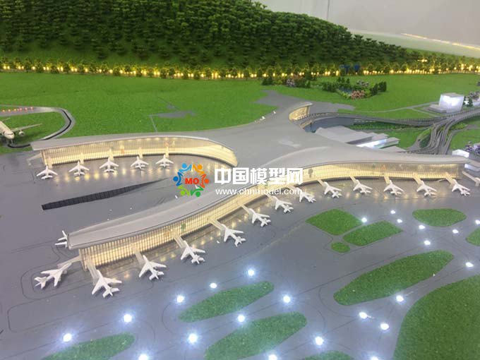 機(jī)場物流園沙盤模型
