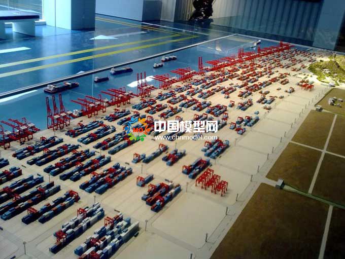 港口集裝箱模型