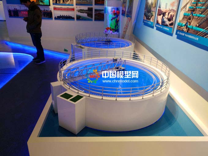 水廠設備模型