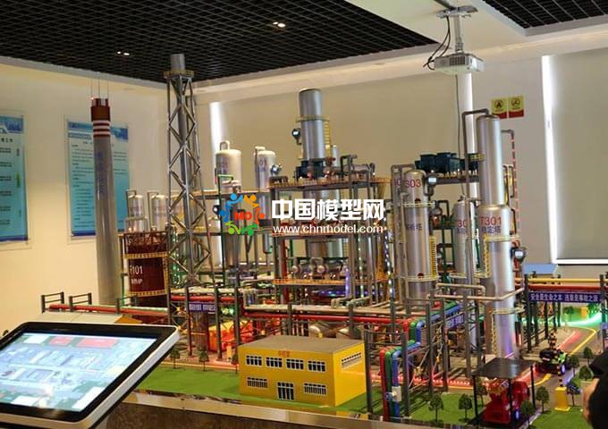 LNG液化調(diào)峰工廠沙盤(pán)模型
