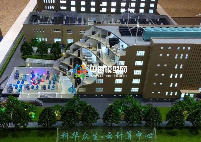 云計(jì)算中心沙盤(pán)模型