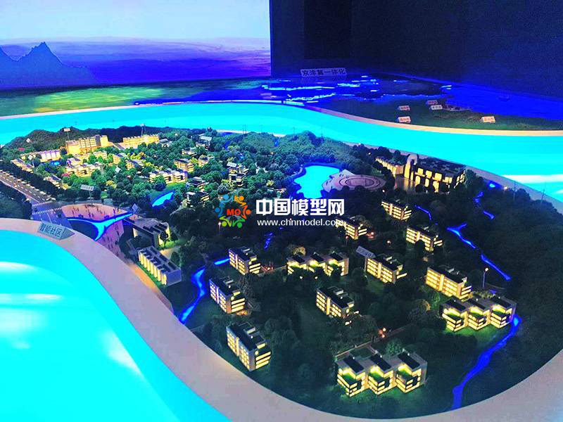 碳中和碳達峰沙盤模型，零碳光伏模型