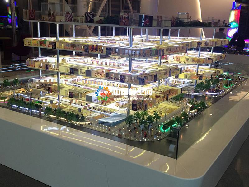 商業(yè)多層升降沙盤模型