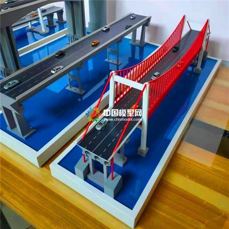 公路橋模型，鋼結(jié)構(gòu)橋模型，斜拉吊橋模型