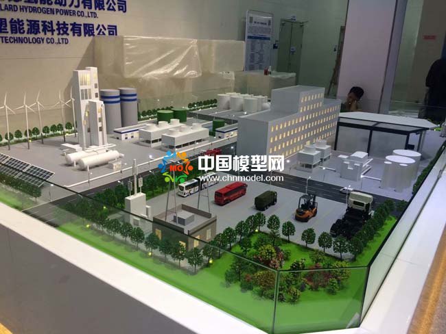氫能源應(yīng)用場(chǎng)景沙盤(pán)模型，氫燃料電池沙盤(pán)模型