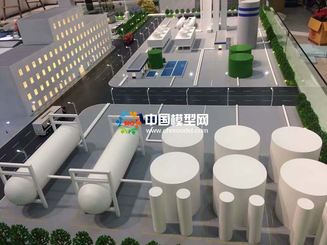 氫能源應(yīng)用場(chǎng)景沙盤(pán)模型，氫燃料電池沙盤(pán)模型