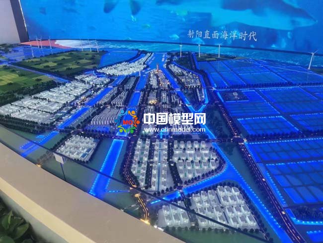 黃沙港沙盤模型