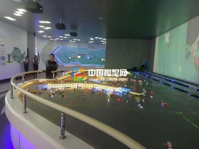 機場物流沙盤模型