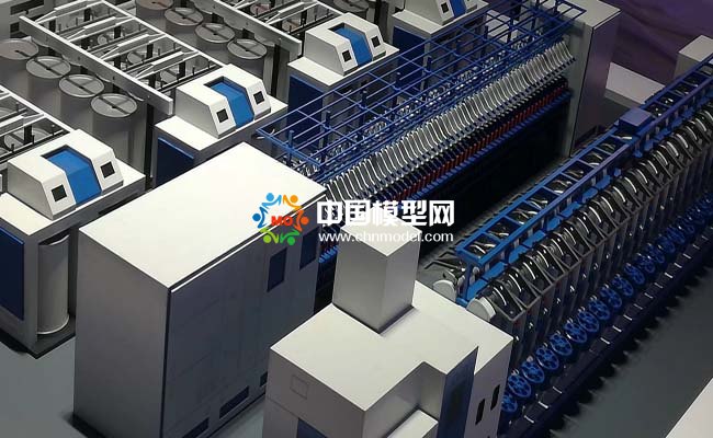紡織機(jī)械模型，紡機(jī)模型