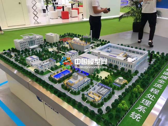 工業(yè)垃圾固廢處理沙盤(pán)模型