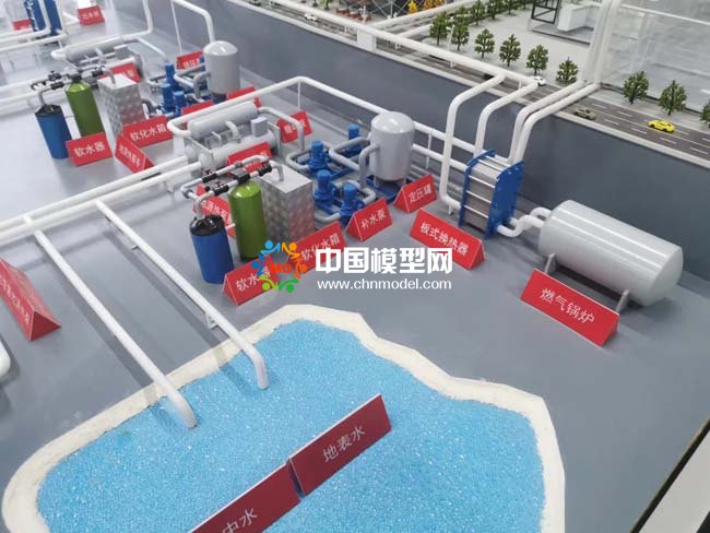 地源熱泵空調系統(tǒng)沙盤模型