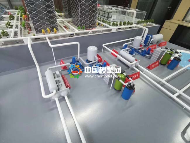地源熱泵空調系統(tǒng)沙盤模型
