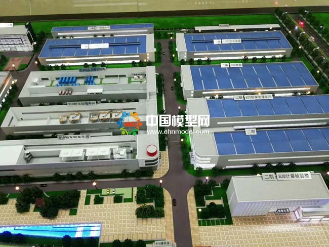 工廠車間沙盤模型