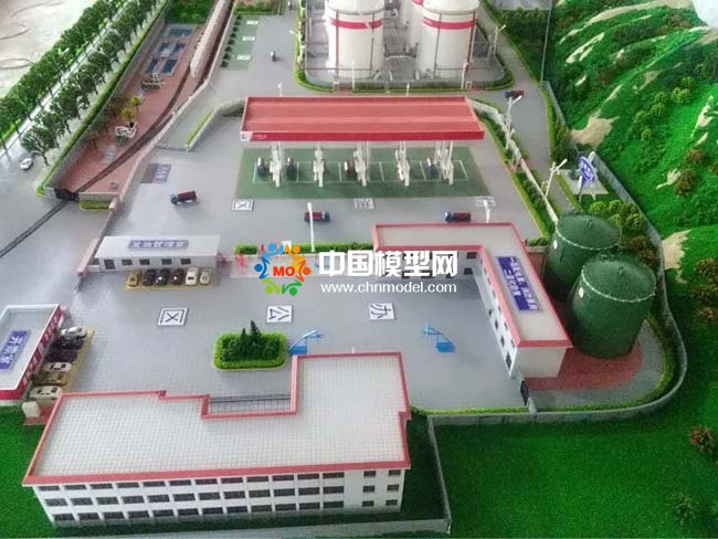 石油存儲(chǔ)智慧油庫(kù)沙盤(pán)模型