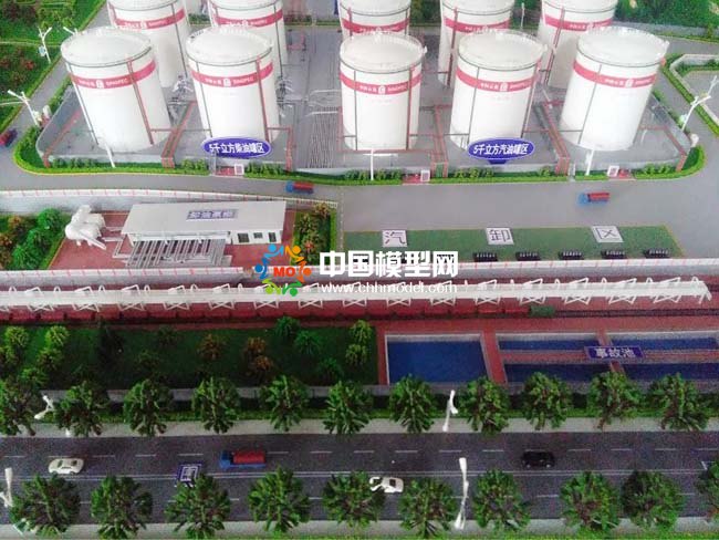 石油存儲(chǔ)智慧油庫(kù)沙盤(pán)模型