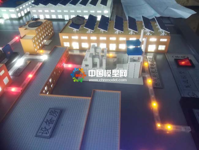 電力源網(wǎng)荷儲(chǔ)一體化和多能互補(bǔ)沙盤模型