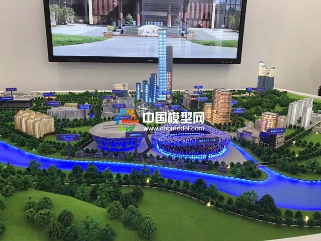 建筑設(shè)計院展示沙盤模型