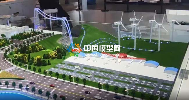 綜合能源產(chǎn)業(yè)沙盤模型