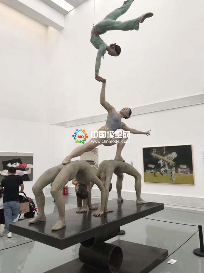 雜技表演場景模型