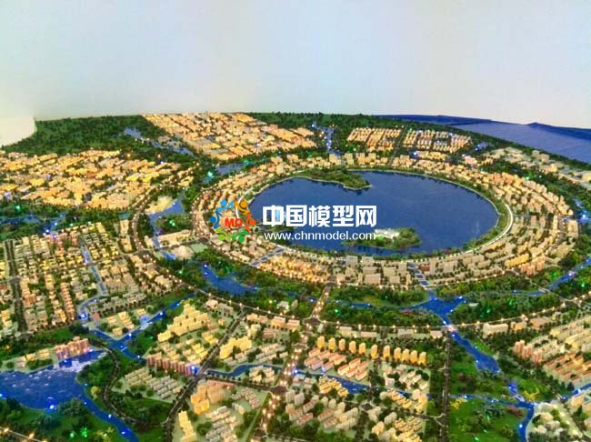 臨港科技園規(guī)劃沙盤(pán)模型