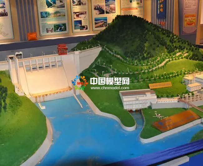 抽水蓄能水電站沙盤(pán)模型