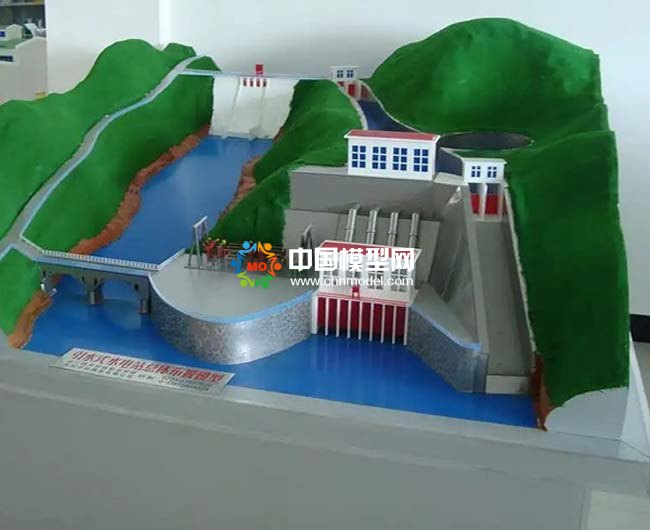 抽水蓄能水電站沙盤(pán)模型